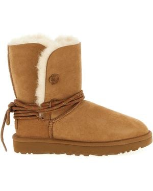 UGG 'Bailey Tie' Knöchelstiefel - Braun