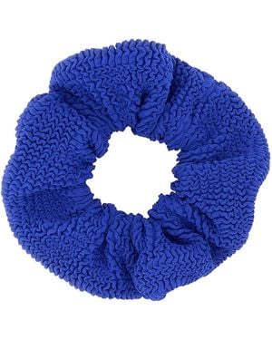 Hunza G Scrunchie Hat - Blue