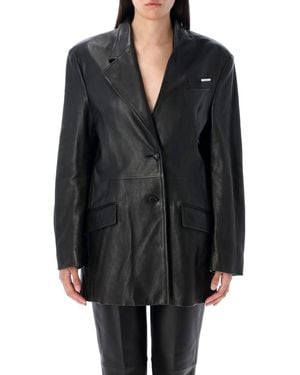 The Attico De Attico Jackets Zwart