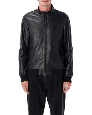 S.W.O.R.D Leather Jacket - Black