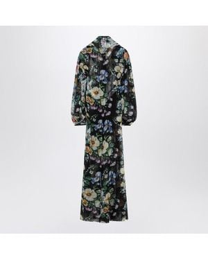 Dolce & Gabbana Dolce&Gabbana Long Dress With Floral Print - Green