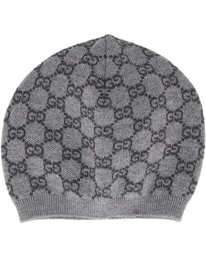 Gucci Hat Mon Gg B Wo - Grey
