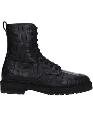 Fendi Boots Leather - Black