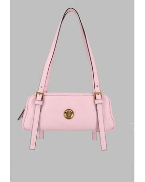 Versace Small Shoulder Bag With Signature Style - Pink
