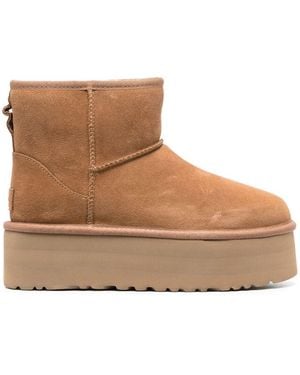 UGG Classic Mini Platform Boots - Brown