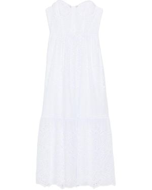 ERMANNO FIRENZE Cotton Maxi Dress - White