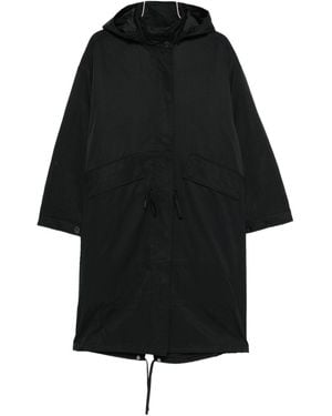 Closed Parka con capucha - Negro