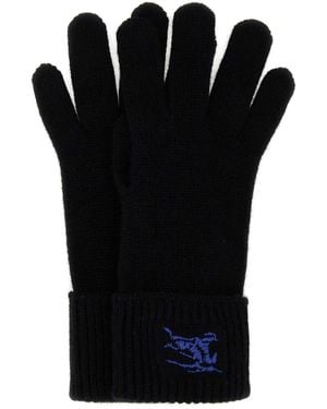 Burberry Burberry Leather Gloves - Black