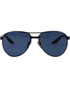 Prada Linea Rossa Pilot Sunglasses 0 Ps 51 Ys 1 Bo06 A - Blue