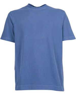 Circolo 1901 T-Shirt G.Dyed P. Cotton Elastane -C - Blue