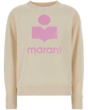 Isabel Marant Ivory Cotton Blend Millyny Sweatshirt - Pink