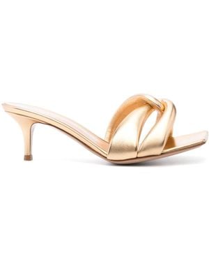 Gianvito Rossi Mules Amour 55 mm - Natur