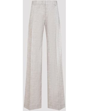 Ermanno Scervino Broek Met Wijde Pijpen - Grijs