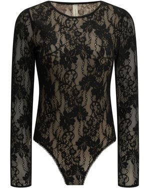 Zimmermann Spitzen-Body - Schwarz