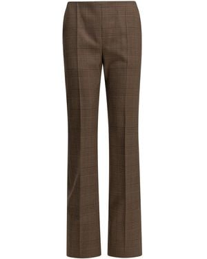 Max Mara Tailored Wool Trousers - Brown