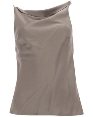 Alysi Top Asimmetrico - Gray