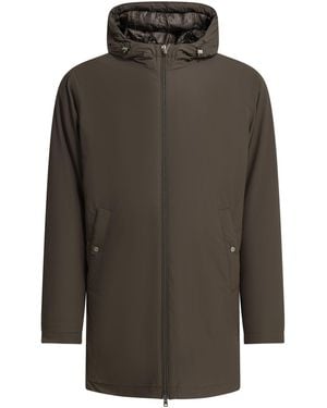 Herno Lange Daunenjacke "Resort" von - Grau