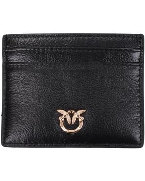 Pinko Document Holder Leather - Black