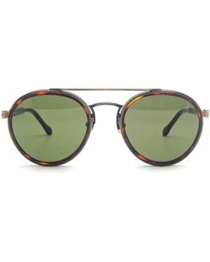 Matsuda M3156 - Antike Gold / Dunkle Schildkröte / G -15 - Grün