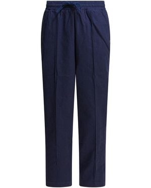 Altum Cotton Trousers - Blue