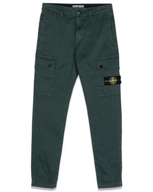 Stone Island Regular Tapered Trousers - Green