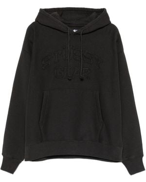 Stussy Drawstring Hood Pouch - Black