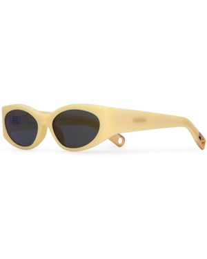 Jacquemus Occhiali Da Sole - Geel