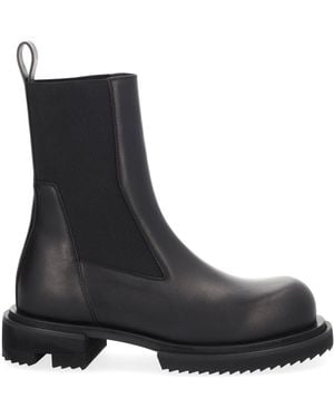 Rick Owens Beatle Gabe Boots - Black