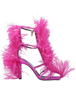 Sergio Rossi X Area 'Amazona' Sandals - Pink