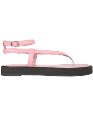 BY FAR Cece Thong Sandals - Pink
