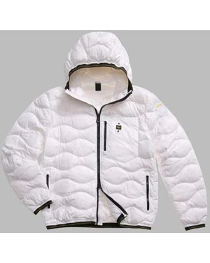 Blauer Blaue Welle - Grau