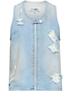 MM6 by Maison Martin Margiela Top - Blue