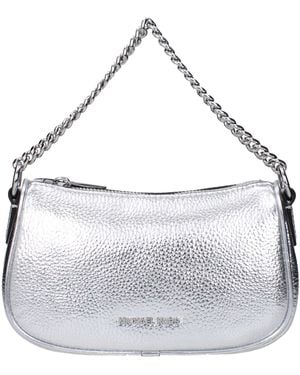 Michael Kors Carmela Leather Handbag - White