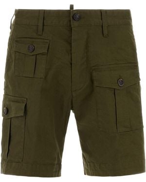 DSquared² Sexy Cargo Short - Green