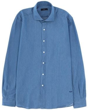 Fay Denim Shirt - Blue