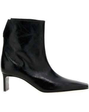 KHAITE 'ona' Enkelschoenen - Zwart