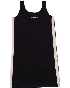 Palm Angels Pa New Track Dress Girl - Black