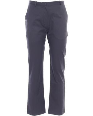 K-Way Elaise Twill Perzikkleurige Chino Zonder Pince, I'm Ik Ga Dit Niet Kunnen Doen. - Blauw