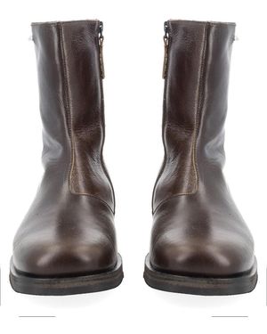 Our Legacy Boots Camion Leather - Brown