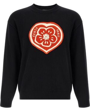 KENZO Boke Heart Jumper - Schwarz