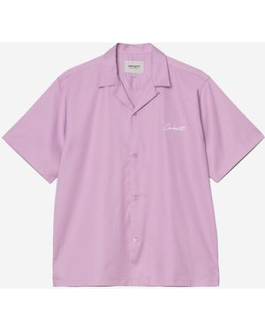Carhartt S/S Delray Shirt - Pink