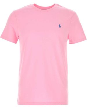 Polo Ralph Lauren Cotton T Shirt - Pink