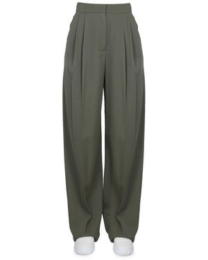 McQueen Wide Leg Trousers For - Green