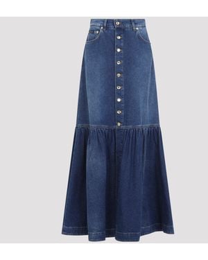 Dolce & Gabbana Dolce & Gabbana Long Denim Skirt - Blue