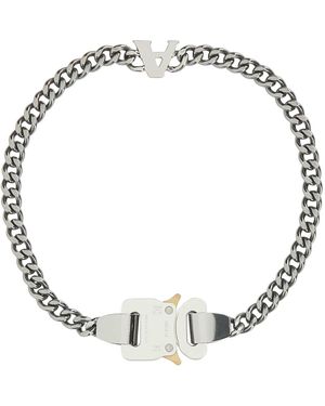 1017 ALYX 9SM Collar de metal de plata - Metálico
