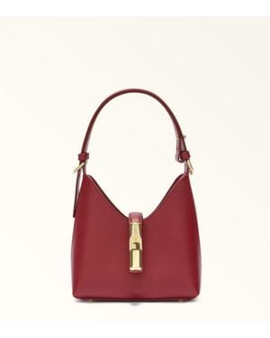 Furla Iride Mini Hobo - Rot