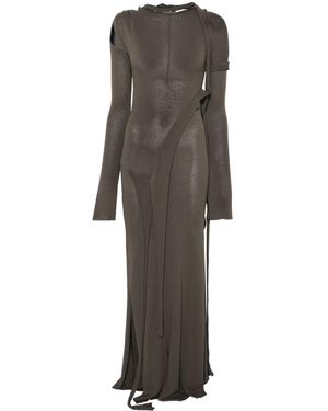 OTTOLINGER Leinenmischung Maxi Kleid - Grau