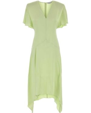 Stella McCartney Pastel Satin Dress - Green