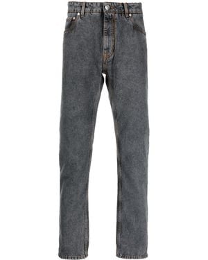 Etro Logo Denim Katoenen Jeans - Grijs