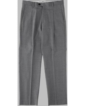 BE ABLE Wool-Blend Stretch Trousers - Grey